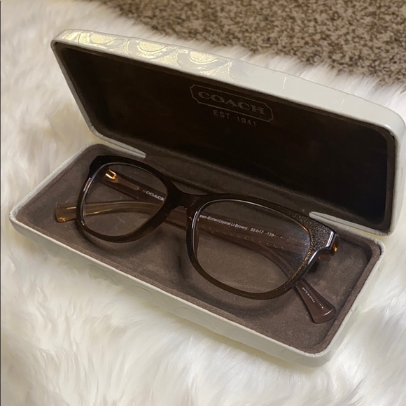 BRAND NEW: Coach Glasses Frame & Case - Picture 4 of 5